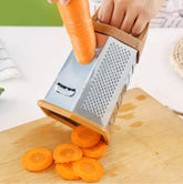 Premium Stainless Steel Food Grater, Slicer & Peeler Set – Durable, Multi-Functional Kitchen Essential!